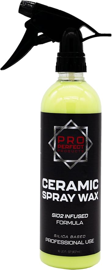 Ceramic Spray Wax (16oz)-ceramics spray coating polish spray wax, polish with beading technology formulated with reactive SIO2 infused silica based with dirt repellent like protection.