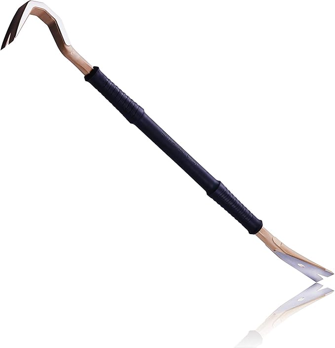 WORKPRO W017007A Bolt Cutter, Bi-Material Handle with Soft Rubber Grip, 30" & Spec Ops SPEC-D30PRY Tools 30" Wrecking Crowbar, Pry Bar Ends with Teardrop Nail Puller, High-Carbon Steel