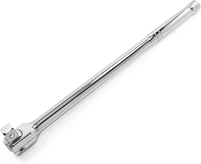 Powerbuilt 3/4" Drive Flex Handle, 19 Inches Long Extension Breaker Bar, Chrome Vanadium Steel Made - 643502
