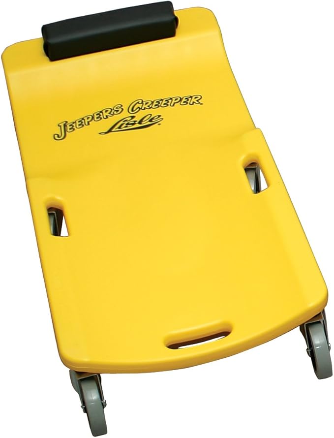 Lisle 93032 Lrg Wheel Plastic Creeper Yell