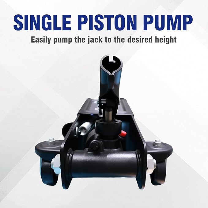 ANTPOWER 3 Ton 6,000 LBs Floor Jack, Low Type, Suitable for Sports Multi-Purpose Vehicles with Wheels for Secure Lifting,Fast Lift Floor Jack,Providing Stable Support for Various Cars (3 Ton)