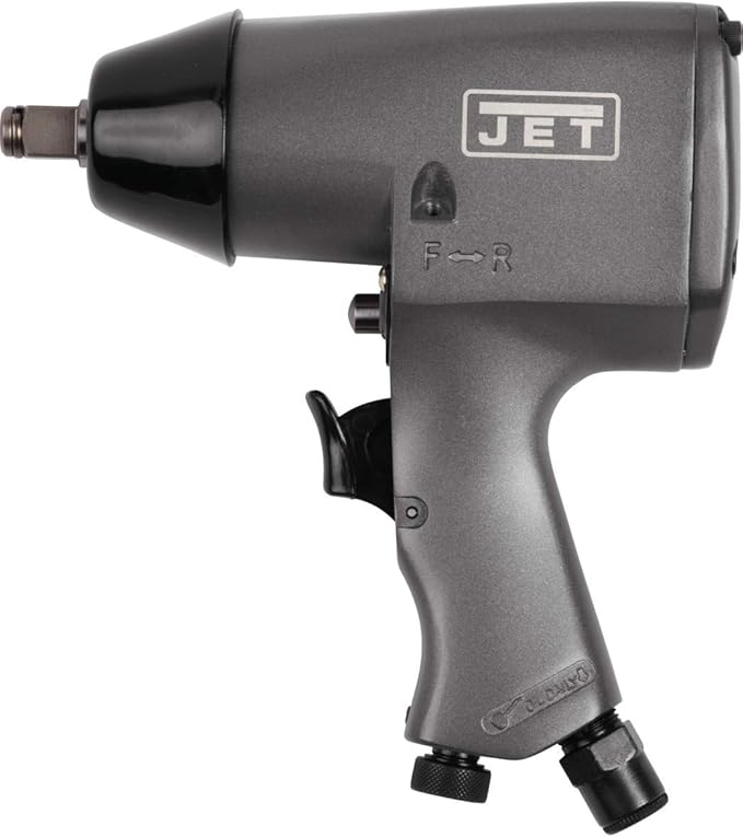JET 1/2-Inch Aluminum Impact Wrench, 250 ft-lbs, 8000 RPM (Model JAT-102)