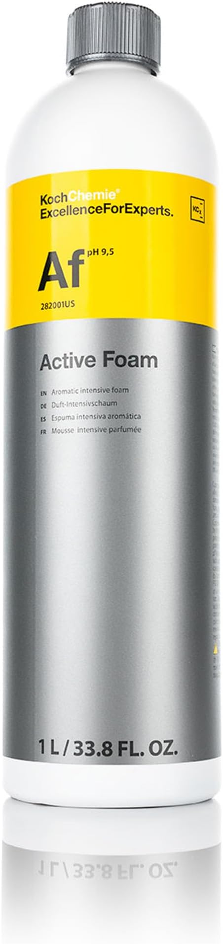 KOCHCHEMIE Active Foam - Phosphate and NTA Free, Paintwork Protective, Unique Foam Formulation, Long Lasting Sandalwood Aroma (1 Liter)