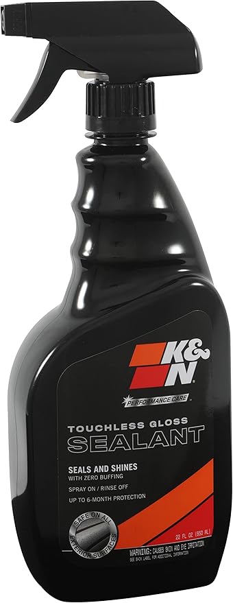 K&N Touchless Automotive Gloss Sealant - 22oz Pump Spray,99-0804
