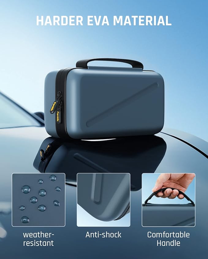 Fanttik X8 APEX EV Tire Inflator and X8 APEX EVA Protective Case
