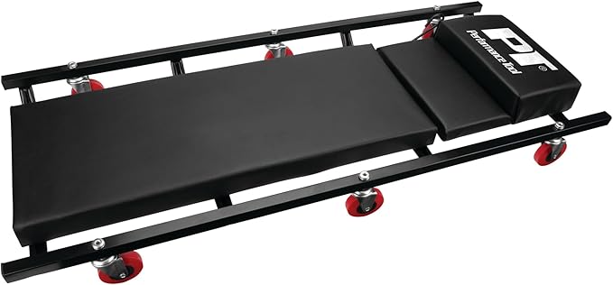 Performance Tool W85005 40-Inch 6-Caster Rolling Shop Creeper with Adjustable Cushioned Headrest