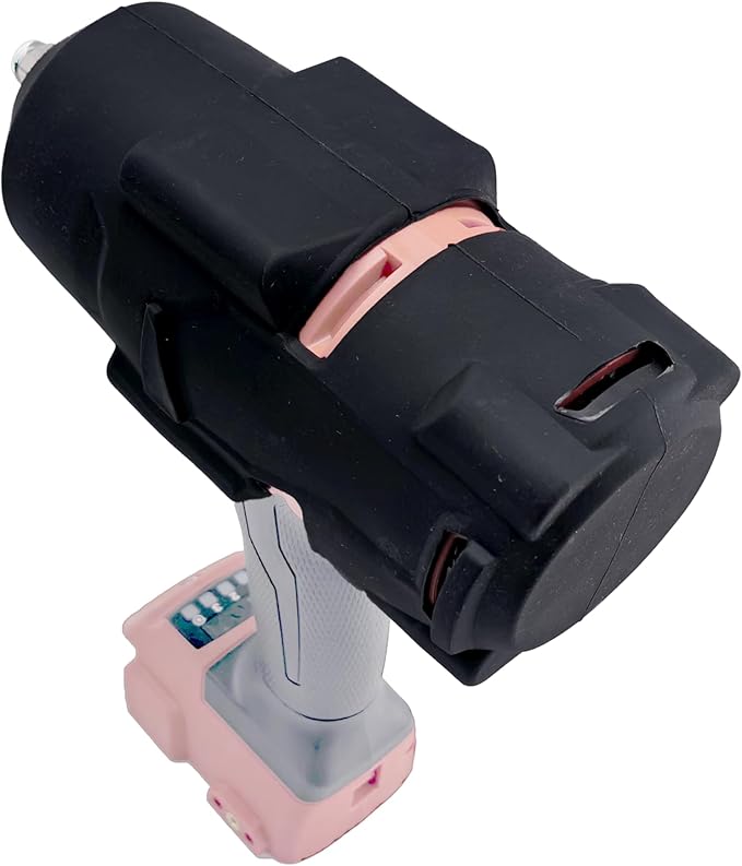 deawater 1pcs 49-16-2767 18V Impact Protective Boot High Torque Impact Wrench Boot for 18V FUEL 1/2 High Torque Impact (2767-20) & Version (2863-20) black for hex impact driver