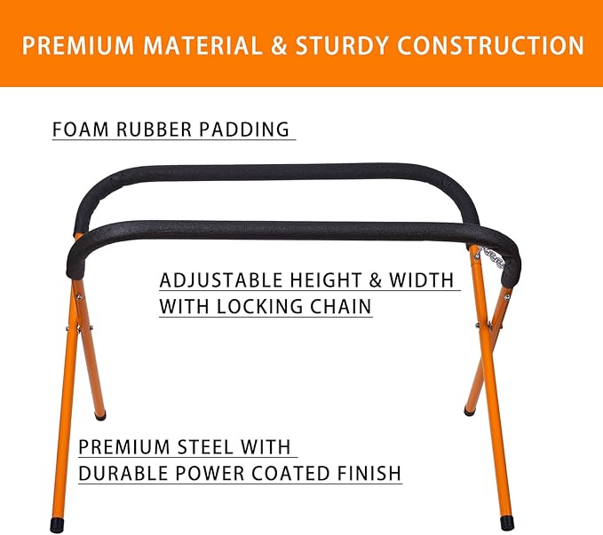 2 Pack Portable Workbench Folding Work Stand, 1,000 Pound Capacity Foldable Work Table, Heavy-Duty Bumper Stand for Garage and Shop