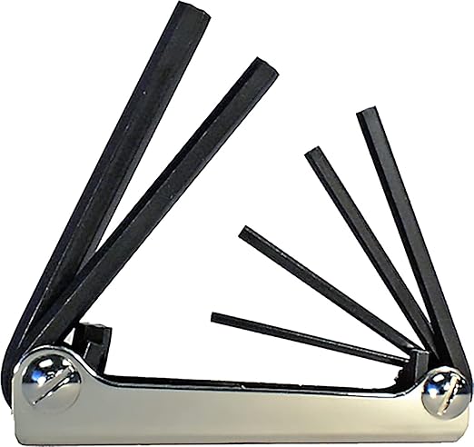 EKLIND 20511 Steel Handle 5pc SAE Hex Key Set 3/16-3/8 & 21172 Classic Steel Handle 7pc Metric Hex Key Set 2-8