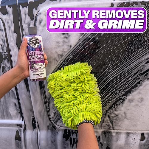 Chemical Guys CWS207 Extreme Bodywash Foaming Car Wash Soap & Refill Kit, 2 Bottles - (1) 16 oz and (1) Gallon (Works with Foam Cannons, Foam Guns or Bucket Washes) 144 oz