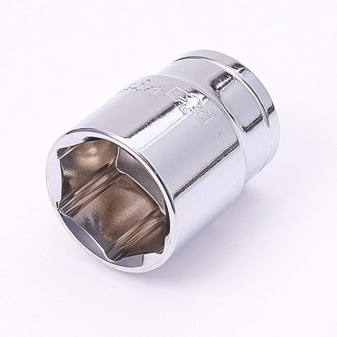 Utoolmart Shallow Socket, 1/2-Inches Drive 6-Point 26mm Metric Socket, Chrome Vanadium Steel Chrome Finish, for General Repairs