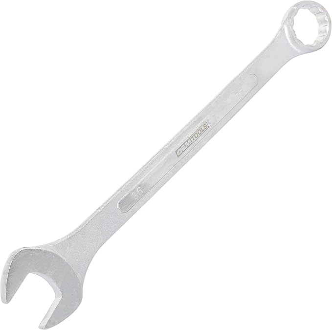 OEMTOOLS 22133 36mm Jumbo Combination Wrench, Chrome Plated, Raised Panel Design, Metric
