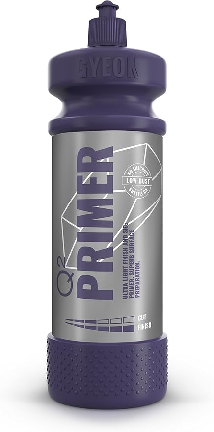 Gyeon Primer 1000ml – SiO2 Coating for Paint Prep, Gloss & Smooth Finish – Pre-Coat Polish for Ceramic Coats Easy to Apply – Car Detailing Surface Enhancer – Increases Bonding & Shine, Polish