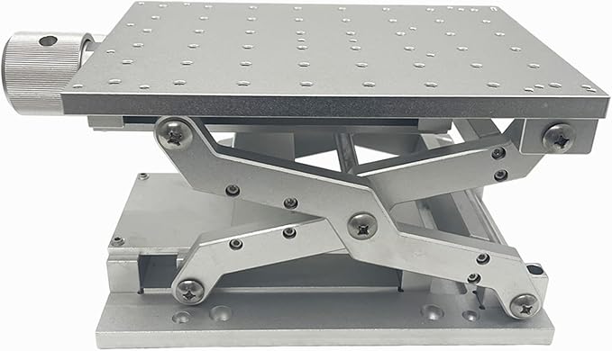 INTBUYING One-Dimensional Marking Machine Table for Laser Marking Engraving Machine Portable 1D Workbench