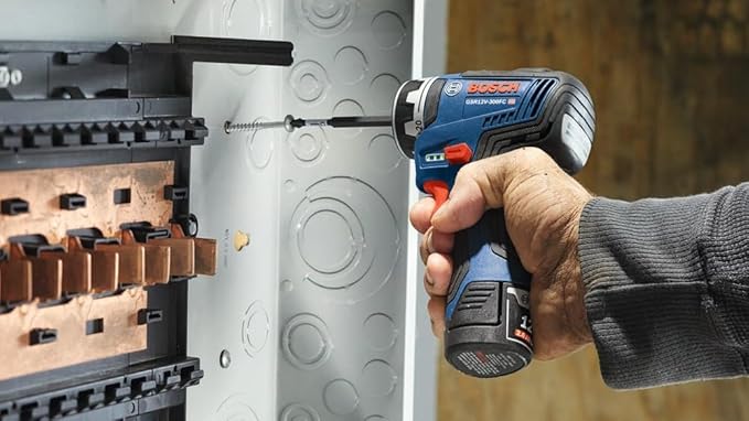 Bosch GSR12V-300FCB22 12V Max Drill/Driver with 5-In-1 Flexiclick® System with (2) 2.0 Ah Batteries