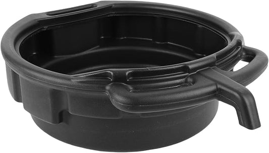 10L Plastic Oil Drain Pan, Anti Splashing Motor Oil Drip Catcher with Unique Spill Proof Design, 2.64 Gallons Capacity, Lightweight and Durable, Universal for Automotive Repair