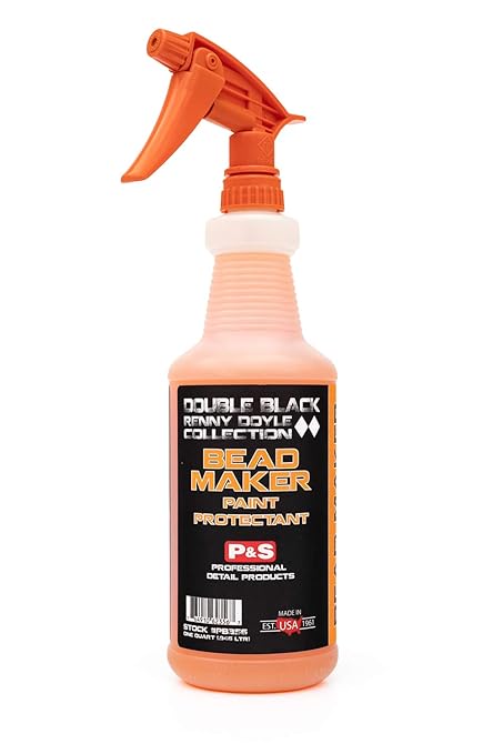P & S PROFESSIONAL DETAIL PRODUCTS Bead Maker Combo Kit - Paint Protectant & Sealant, Easy Application, Cured Protection, Long Lasting Gloss, Hydrophobic Finish -1 Gallon+1 Quart