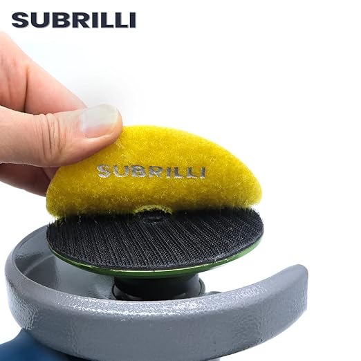 4" Dry/Wet 3 Step Diamond Polishing Pads 9-Pcs Step 1 for Granite Marble Quartz Concrete