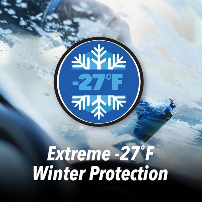 Clean Revolution Advanced All Season Windshield Washer Fluid | Ultra Low VOC Formula | Extreme -27°F Winter Protection |128 Fl. Oz | 2 Pack