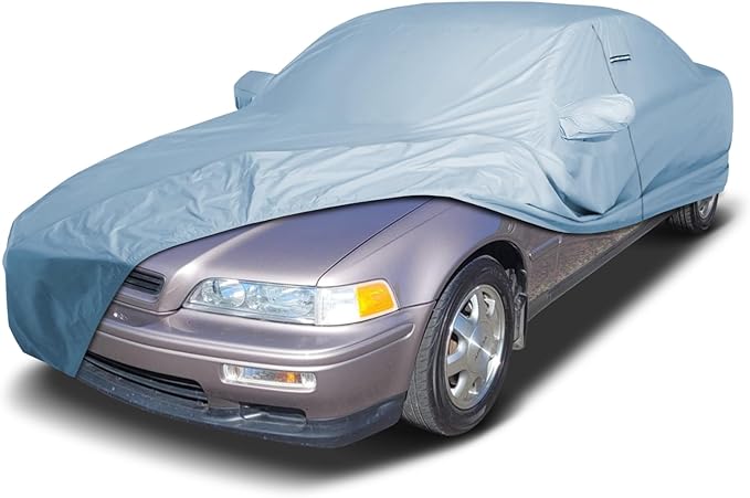 iCarCover Premium Car Cover for 1991-1996 Acura Legend Coupe Heavy Duty Waterproof All-Weather Automobiles Custom Fit Indoor Outdoor UV Snow Protection Covers with Straps and Bag