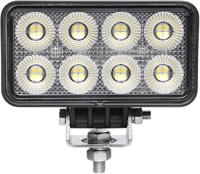 Exzeit 64W Led Tractor Work Lights, 5600Lms Led Truck Work Lights Flood Light fits Farm Tractor Engineer Truck ATV, 12/24V