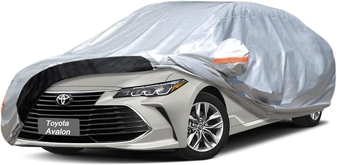 Car Cover Custom Fit Toyota Avalon (1994-2025) Waterproof for Automobiles, Oxford Sun Rain Dust Snow Protection (Ships from US Warehouse, Delivery 3-8 Days)