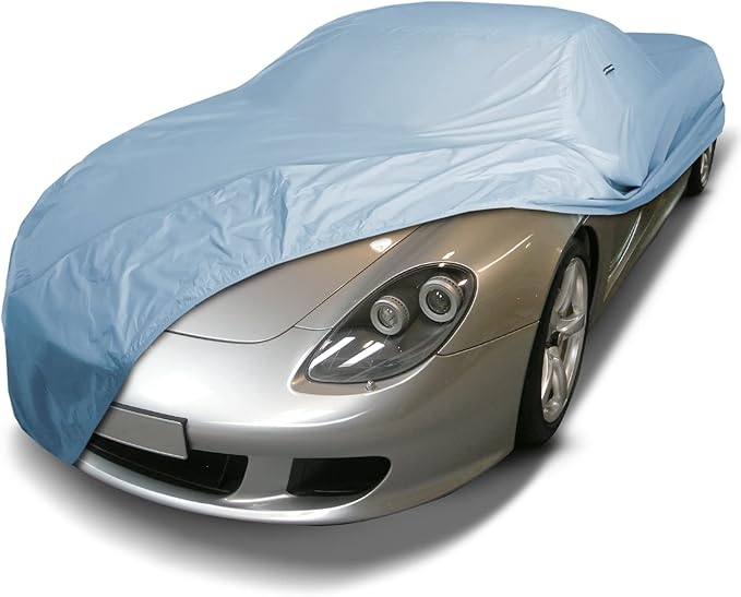 iCarCover Premium Car Cover for 2004-2006 Porsche Carrera GT Heavy Duty Waterproof All-Weather Automobiles Custom Fit Indoor Outdoor UV Snow Protection Covers with Straps and Bag