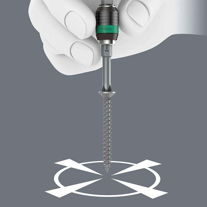 816 RA HAND-HELD BIT HOLDER WITH RATCHET FUNC.