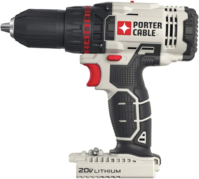 PORTER-CABLE 20V MAX Lithium Ion 8-Tool Set, 2 Batteries & Charger Included (PCCK6118)