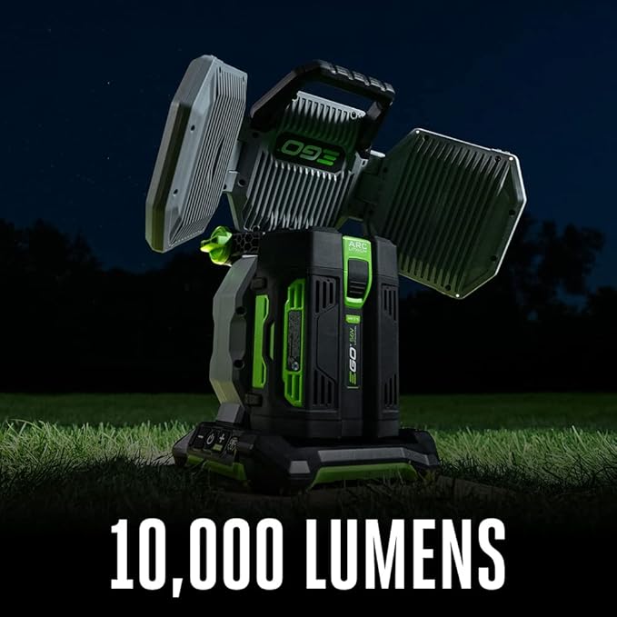 EGO POWER+ Portable Light, Rechargeable, Up to 10,000 Lumens Work Light, Battery and Charger Not Included - LT1000