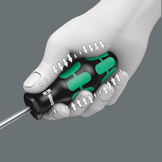 Wera 05008740001 Kraftform Plus 350 PH Phillips Screwdriver, Without Lasertip, PH 4 Head, 8" Blade Length
