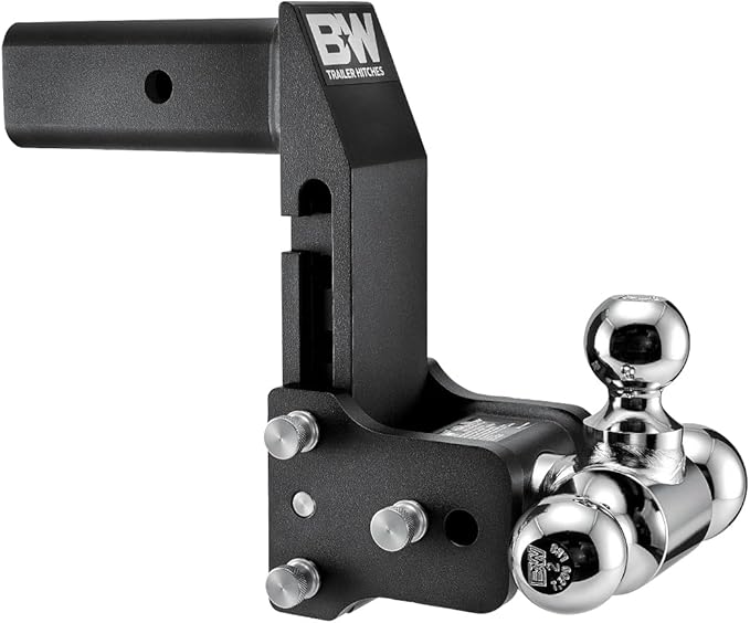 B&W Trailer Hitches B&W MultiPro Tow & Stow - Fits 2.5" Receiver, Tri-Ball (1-7/8" x 2" x 2-5/16") 18,000 GTW - TS20067BMP