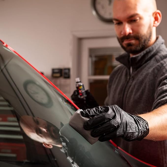 Invisible Glass 95151 Ceramic Glass Coating Kit – Long-Lasting, Rain Repellent & Hydrophobic Protection for Automotive Glass Windshields – Scratch & Weather Resistant – Quick, Easy Application – 30 mL