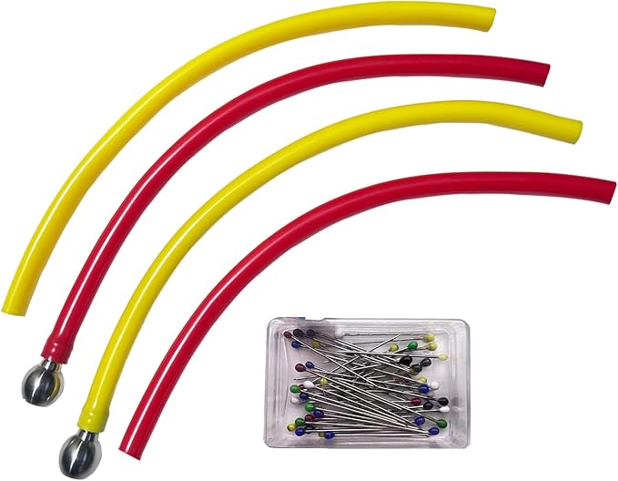 4pcs Colorful Cutalable Foam Cannon Straw with 2PCS Stainless Steel Weighted Filter Balls,Replacement Foam Blaster Dip Tube Parts,Pressure Wassher Foam Cannon Dip Tubes Hose Attachment.