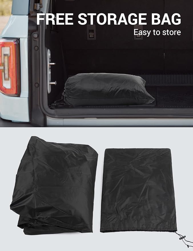 Proadsy Car Cover Compatible with Ford Bronco Sport 2021-2024 2025 2026 210T Windproof All Weather Waterproof Sun Rain UV Dust Snow Protection Outdoor Covers