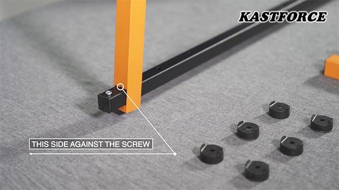 KF1005 Lumber Storage Rack 5-Level System 110lbs (50kg) per Level Lumber Rack with Durable Sheet Metal Screws