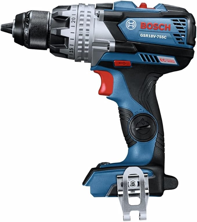 BOSCH GSR18V-975CN 18V Brushless Connected-Ready 1/2 In. Drill/Driver (Bare Tool)