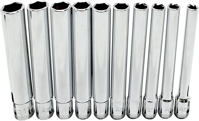 Astro Tools 4110 10pc 3/8" Drive Extra Deep Metric Socket Set
