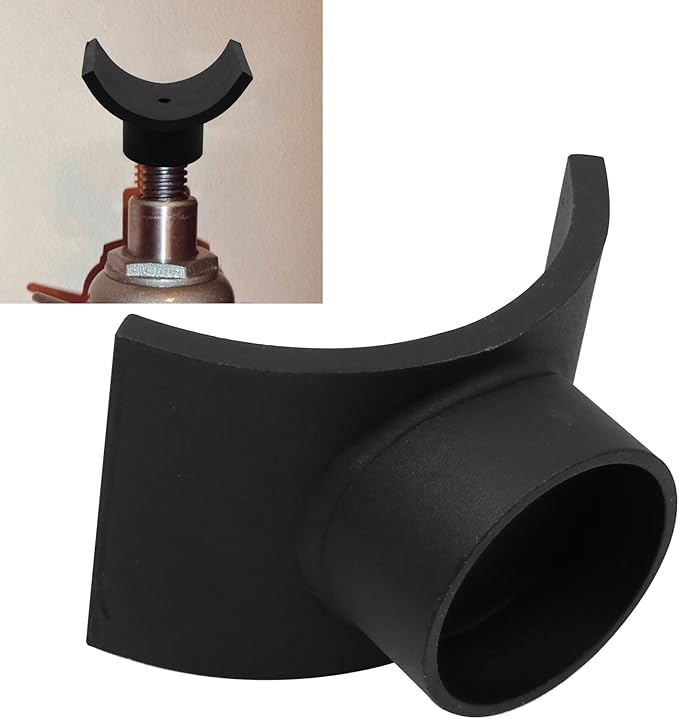 RYANSTAR RACING 4" Lifting Axle Saddle Axle Adapter Compatible with Hydraulic Jack Bottle Jack Floor Jack Made of Stell Black