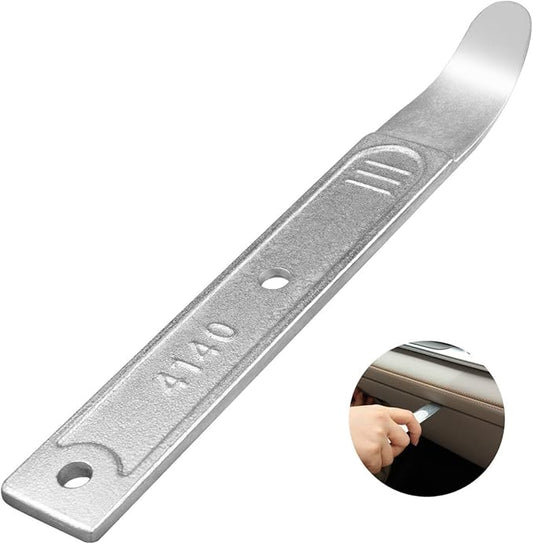 4140 Pry Tool, 1pc Pry Bar Trim Removal Tool, Pocket Pry Bar, Car Trim Removal Tool Kit, Easily Removes Trim, Paneling, Sheet Metal, Fasteners, and More (1)