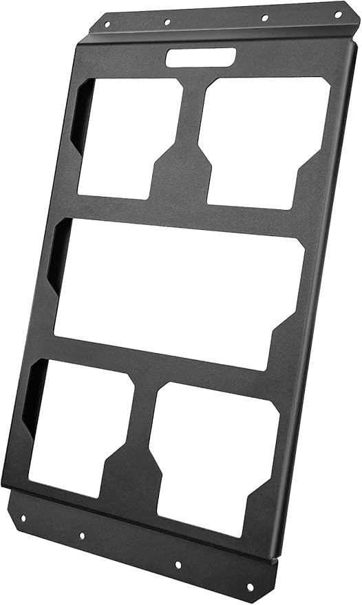 Packout Mounting Plate Compatible with Milwaukee Packout Toolbox,Aluminum Mounting Base Storage Toolbox on Wall or Floor,(Half Plate)