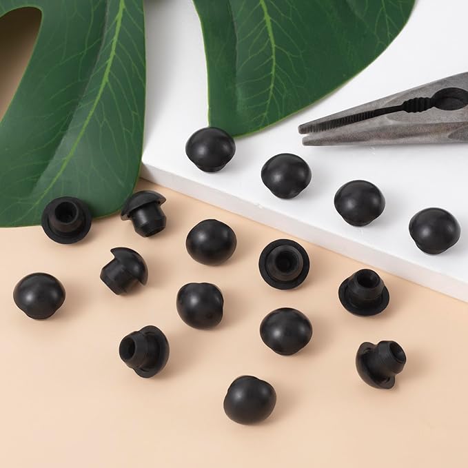 16pcs Hydraulic Jack Oil Filler Plug, Conical Floor Jack Plug, Universal Bottle Jack Accessories, Rubber Jack Filler Bung for Oil Reservoir Filler Hole