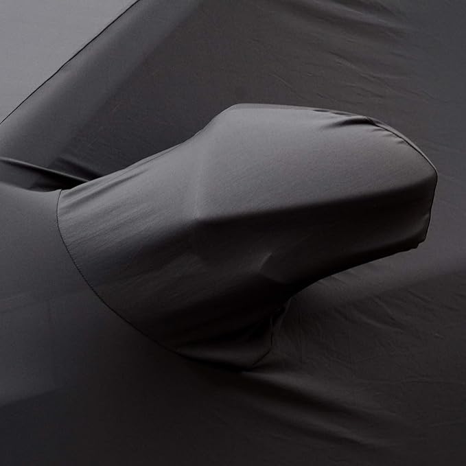 WinPower Indoor Car Cover SUV Stretch Dustproof Protection Full Car Cover for Underground Garage, Car Show, Black