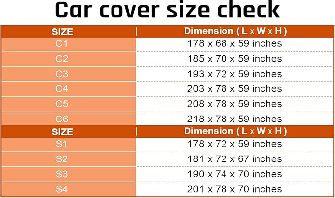 Car Covers for Automobiles All Weather Waterproof with Silver Stripe Design, Universal Fit Kia Stinger K5/Optima, Chevy Malibu, Cadillac CT4, BMW 3 Series(19-25), Benz C-Class(22-25)