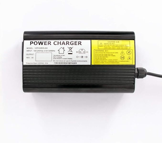 YZPOWER Charger Output 84V 4A Charger XT60 Connector for Health Care 72V Lithium Battery Pack