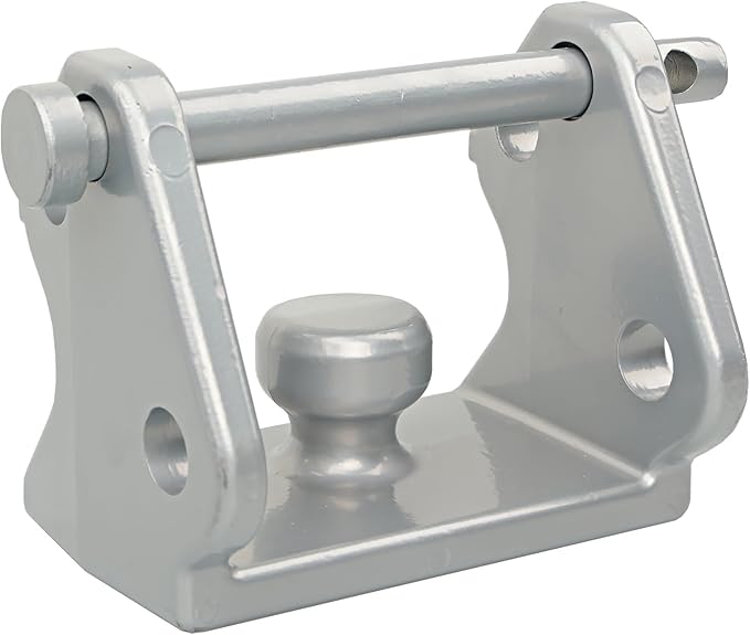 HQPASFY Trailer Hitch Lock, Trailer Coupler Lock with Pin, Coupler Lock Model Tl-33 Trailer Lock,Fits Over 2" to 2-5/16" - Silver