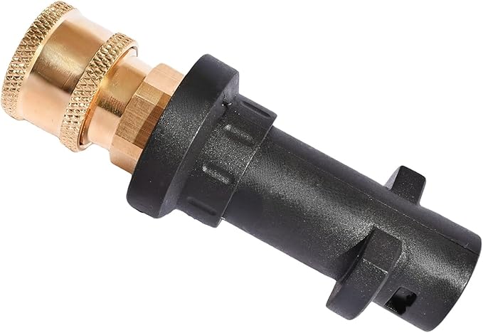 xiangxu Pressure Washer Gun Adapter to 1/4'' Quick Connect Fitting, Only Compatible Karcher K2, K3, K4, K5, K6, K7,Foam Gun Parts