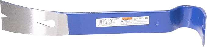 VAUGHAN Superbar, 12 Inch Pry Bar, Nail Puller, Made In The USA, B215S, VN45101