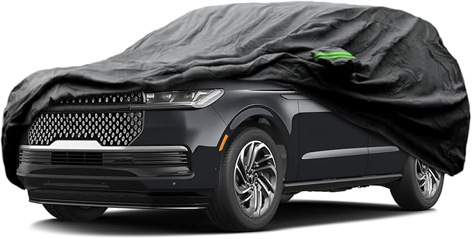 Proadsy Car Cover Custom Fit for Lincoln Navigator 2018-2025 2026 (Not for Navigator L), Waterproof All Weather for Automobiles, Full Exterior Cover Rain Snow Sun Protector Indoor Outdoor Car Cover