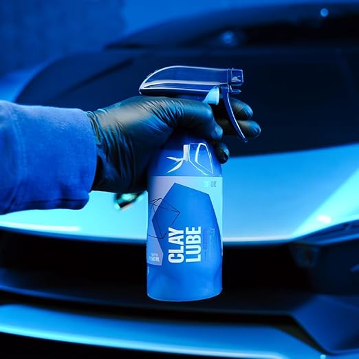 Gyeon ClayLube Ultra Slick Clay Lubricant for Ceramic Coating Prep – Slip Booster for Clay Mitt Bar Discs Enhances Paint Correction Gloss Hydrophobic Protection Surface Refinement